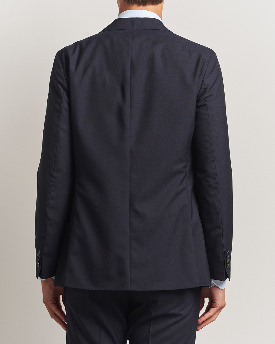 Men | Blazers | Oscar Jacobson | Fogerty Wool Blazer Navy