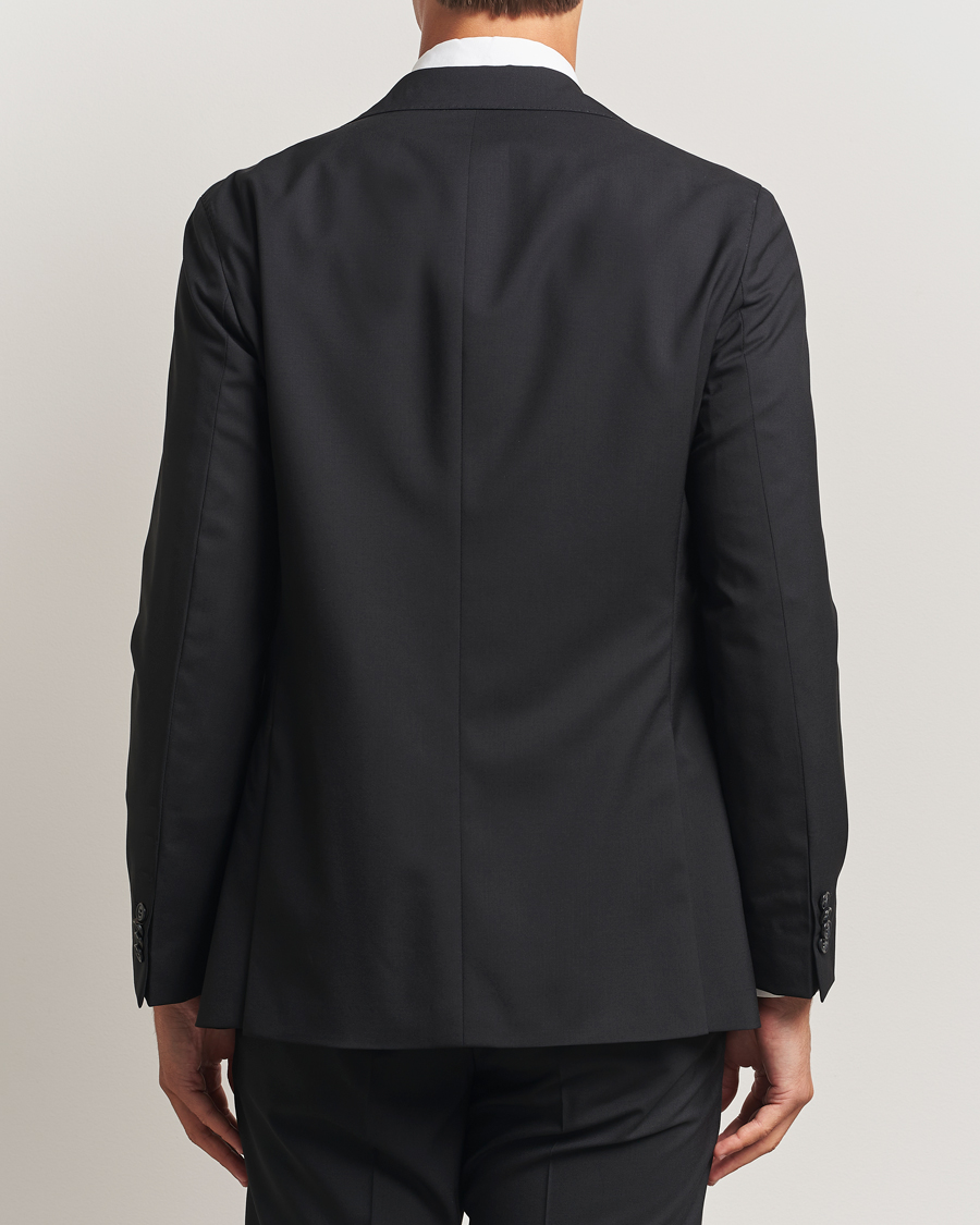 Men | Blazers | Oscar Jacobson | Fogerty Wool Blazer Black