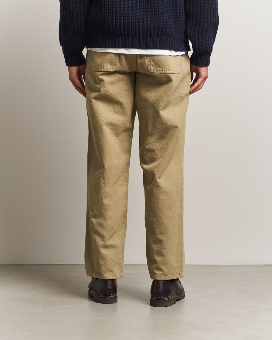 Men | Trousers | Forét | Clay Twill Pants Khaki