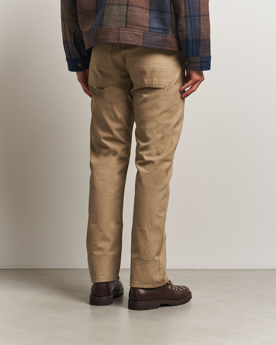Men | Trousers | Filson | Dry Tin 5 Pocket Pants Khaki