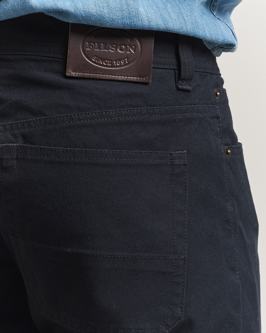 Men | Trousers | Filson | Dry Tin 5 Pocket Pants Blue