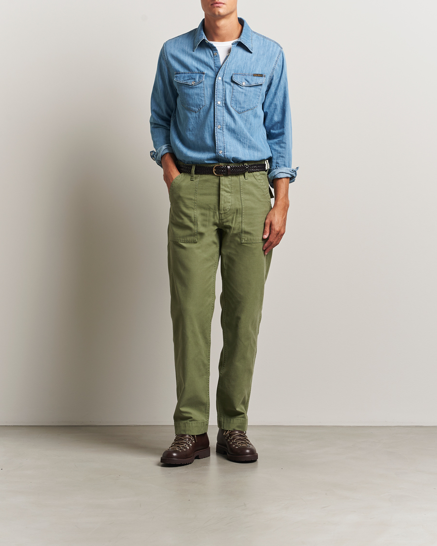 Men | Trousers | Filson | Field Supply Pants Green