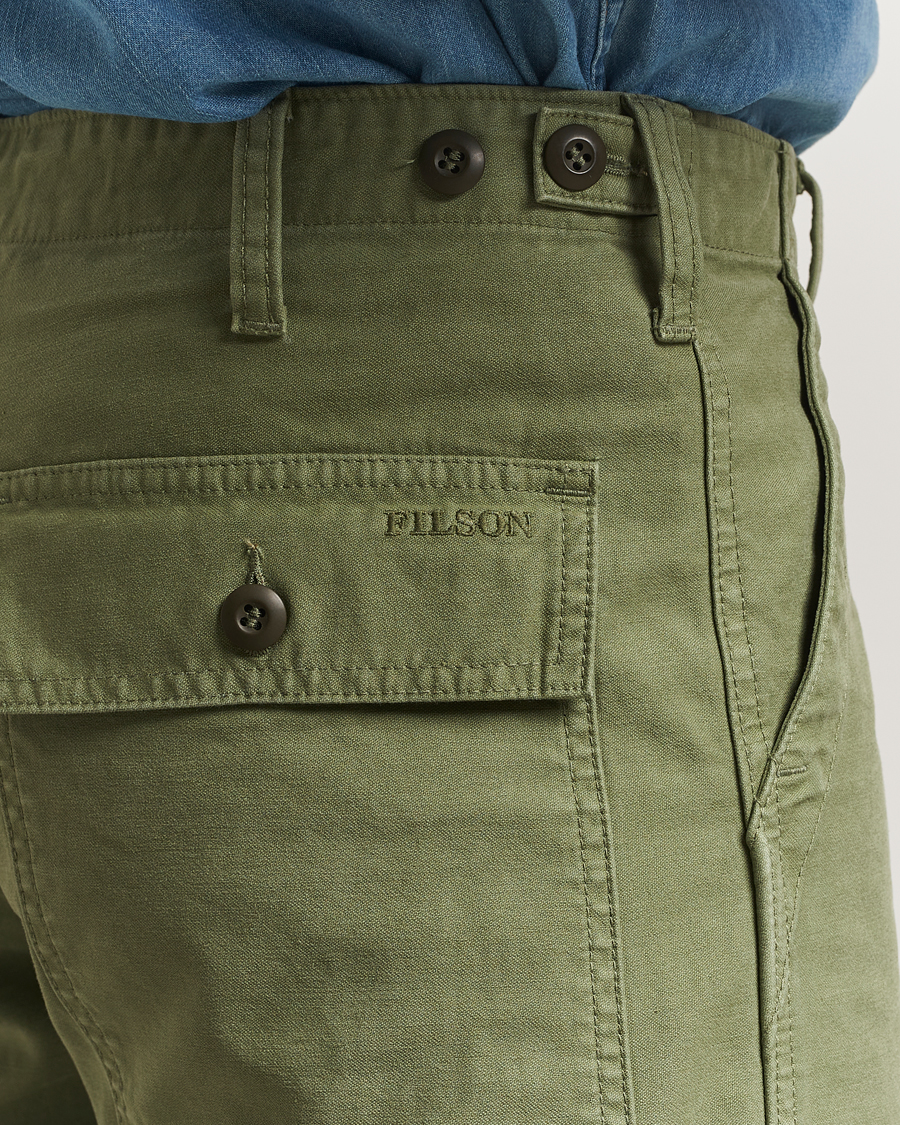 Men | Trousers | Filson | Field Supply Pants Green