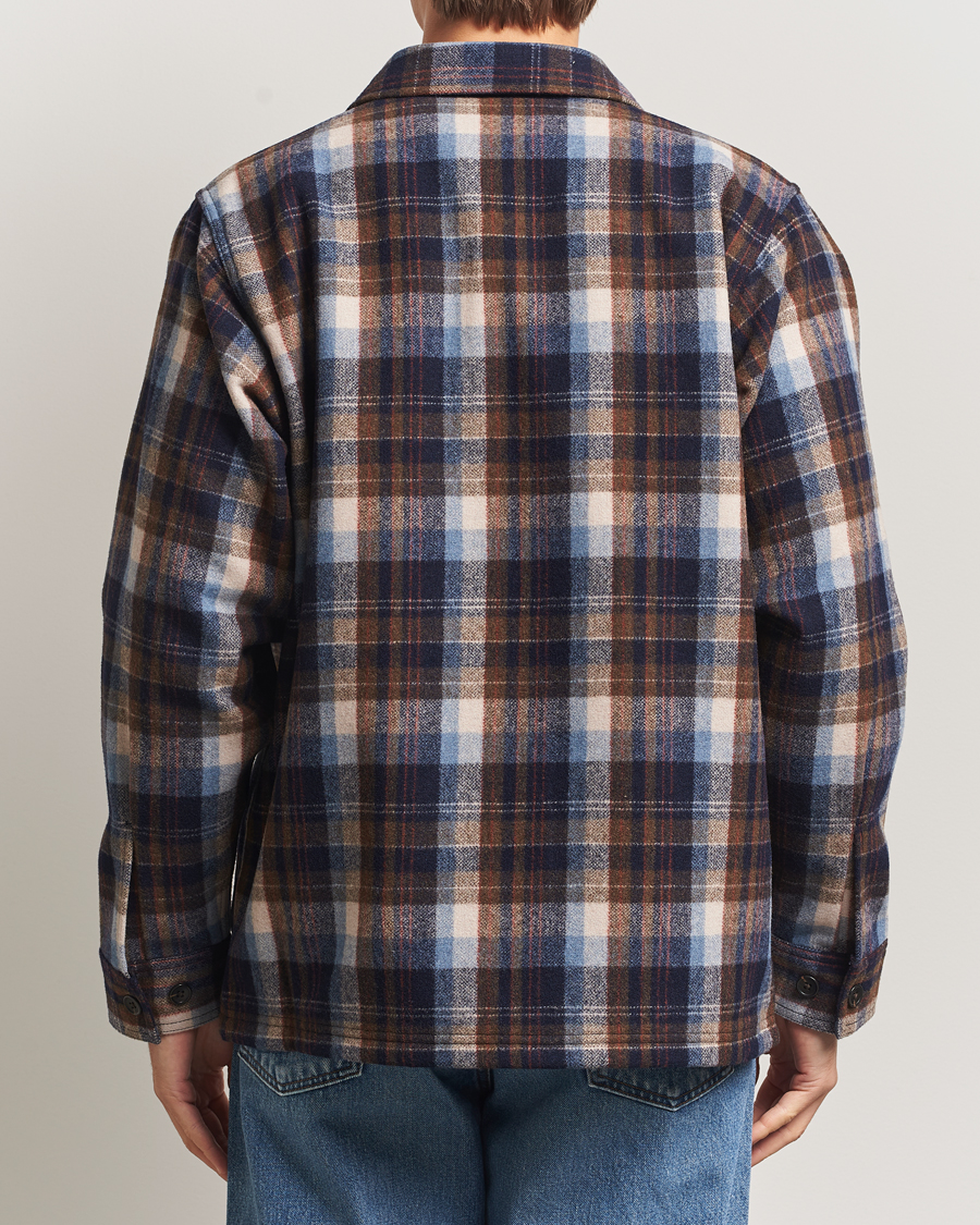 Men | Shirts | Filson | Checked Wool Jac Shirt Brown Multi