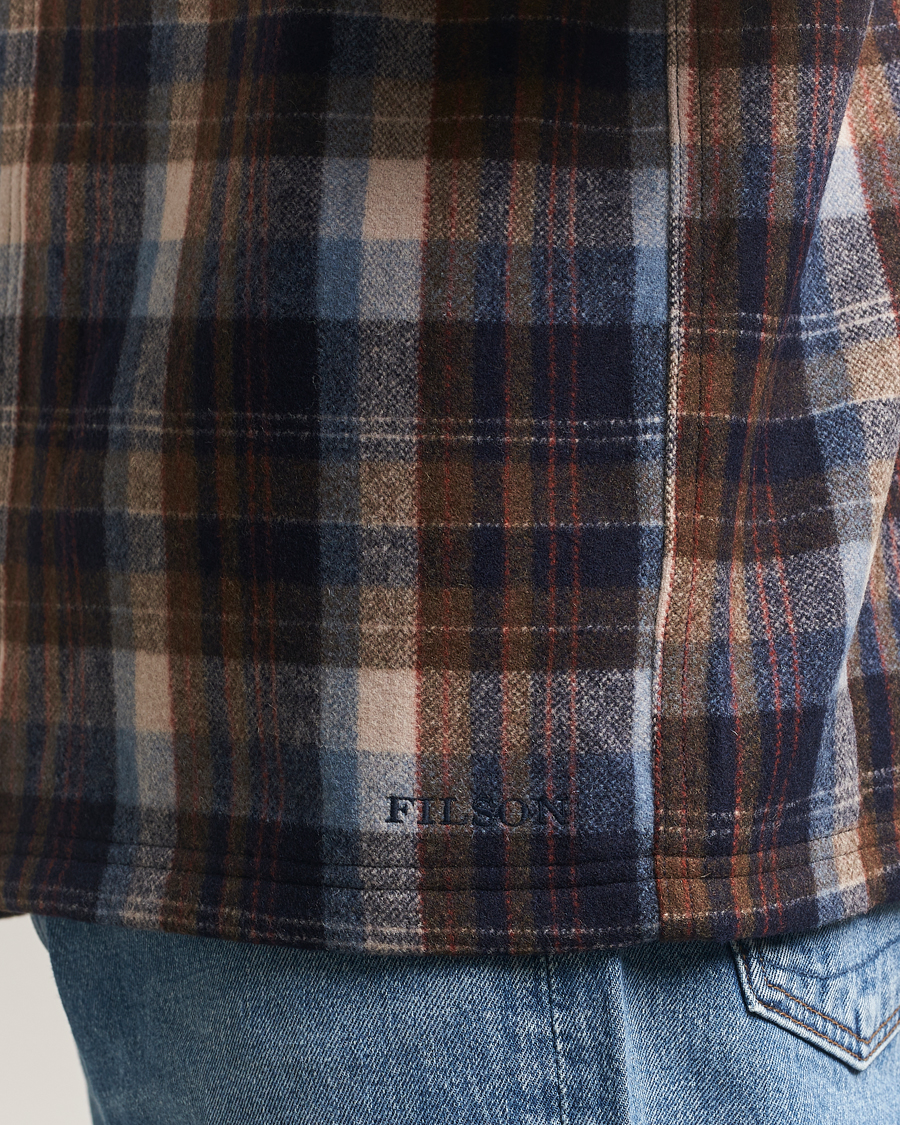 Men | Shirts | Filson | Checked Wool Jac Shirt Brown Multi