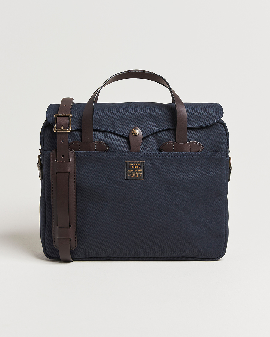 Men | Bags | Filson | Original Briefcase Navy
