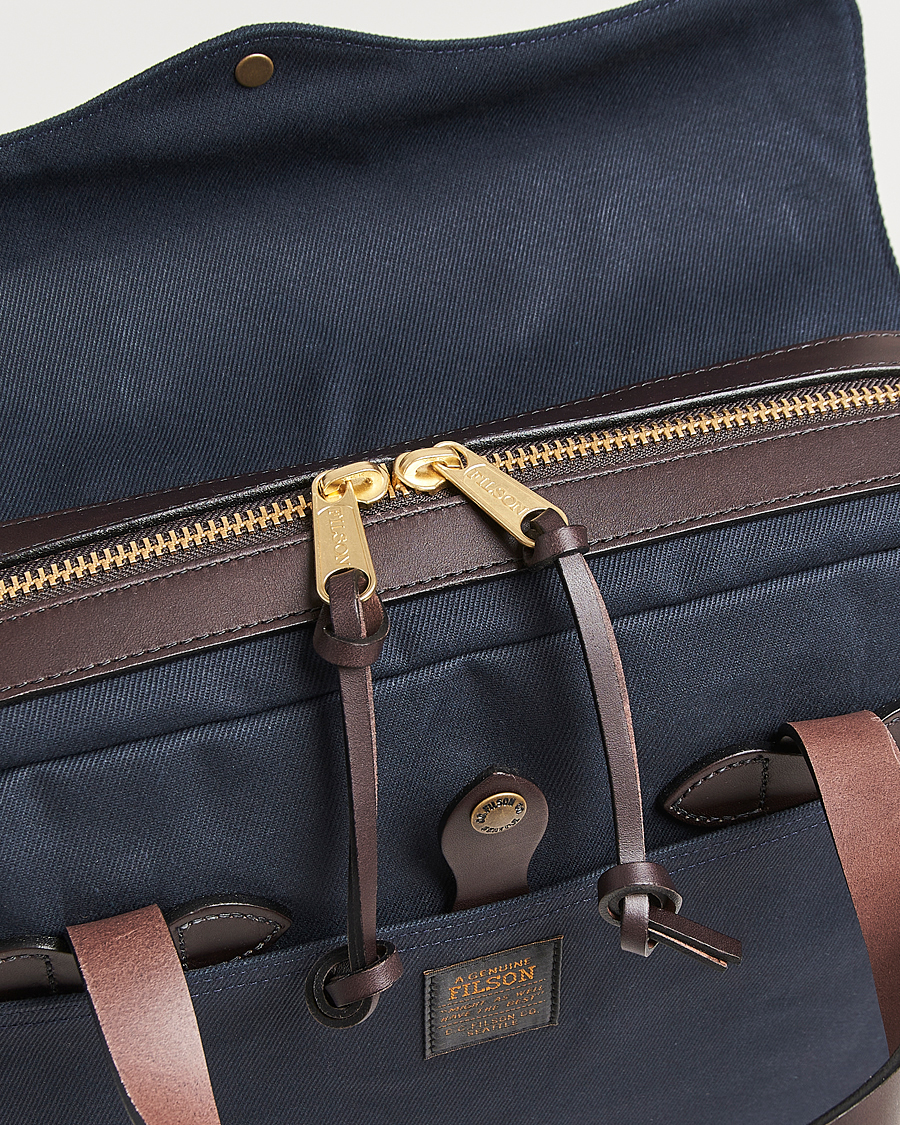 Men | Bags | Filson | Original Briefcase Navy