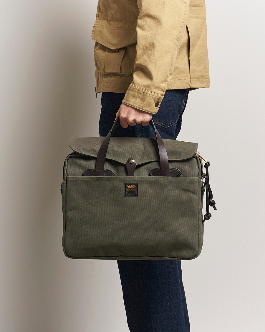 Men | Bags | Filson | FilsonOriginal BriefcaseOtter Green