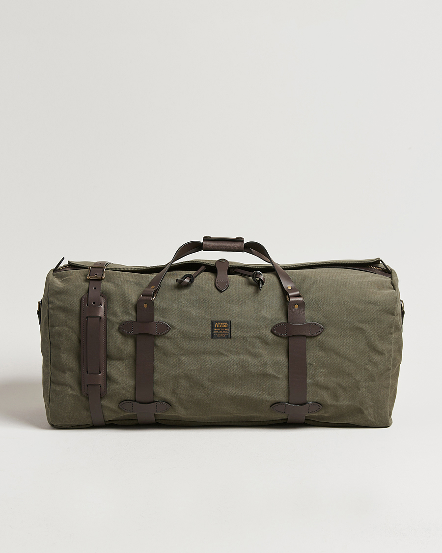 Men | Bags | Filson | Rugged Twill Duffle Large Otter Green