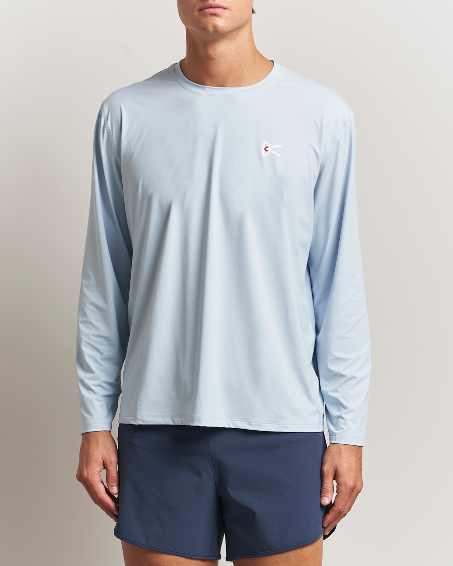 Men | T-Shirts | District Vision | Lightweight Long Sleeve T-Shirt Frost