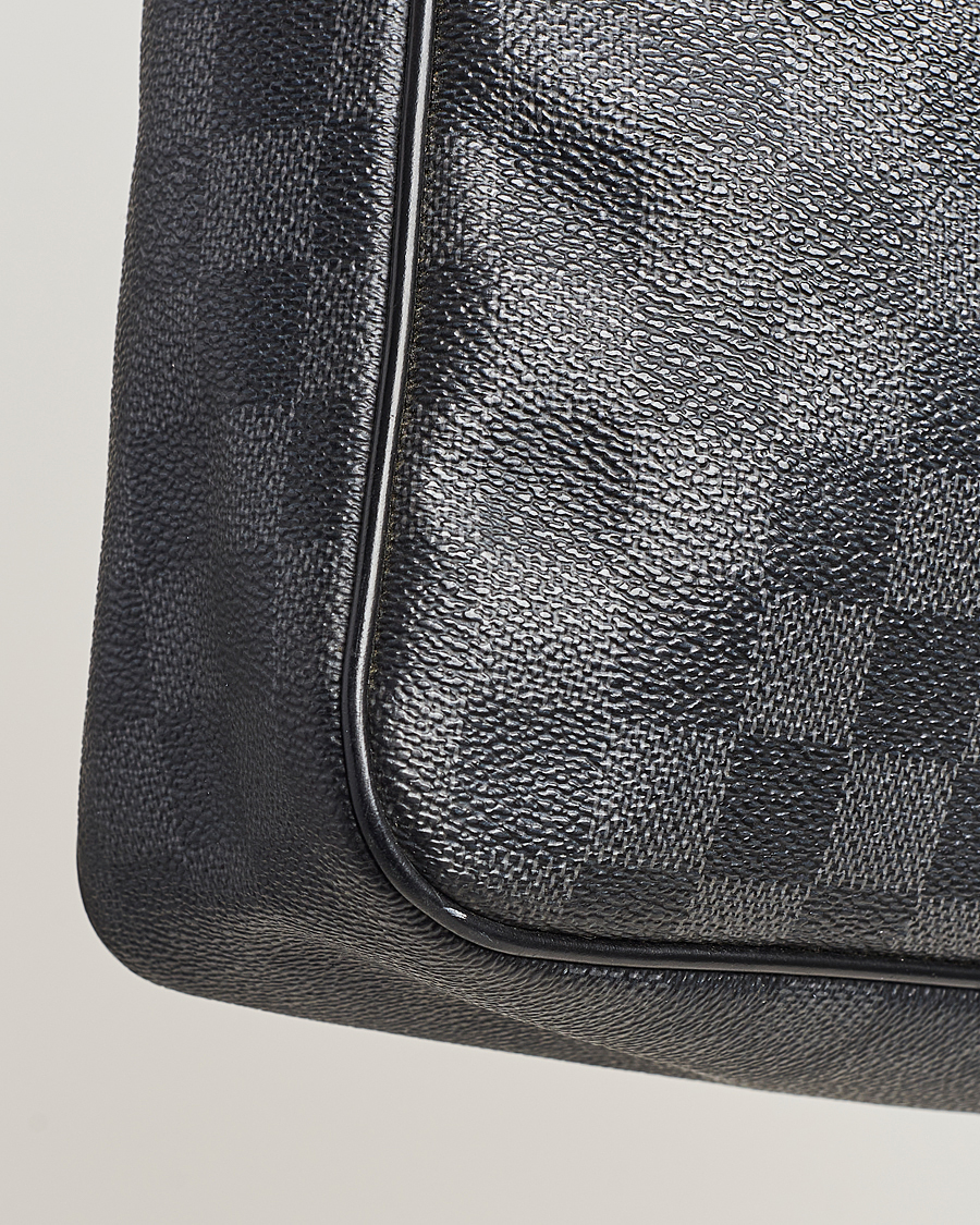 Men | Pre-Owned & Vintage Bags | Louis Vuitton Pre-Owned | Daniel MM Shoulder Bag Damier Graphite