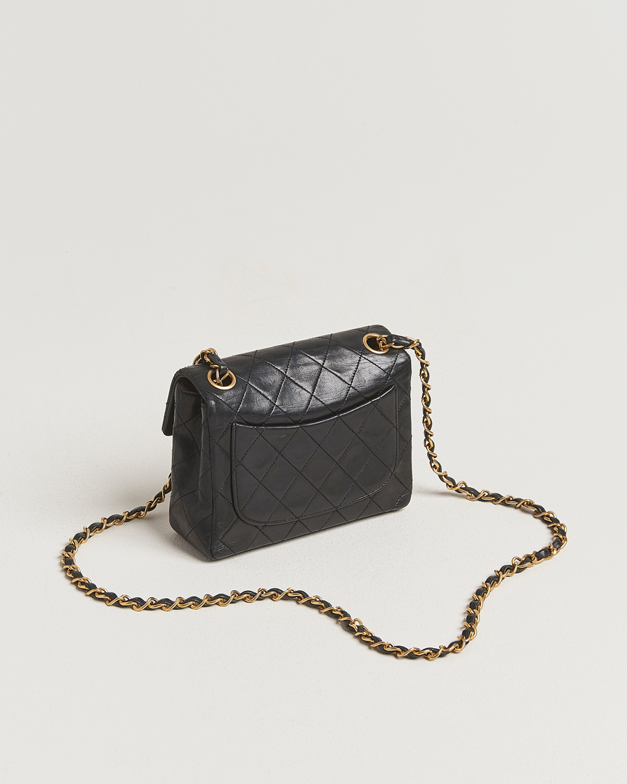 Men | Pre-Owned & Vintage Bags | Chanel Pre-Owned | Classic Mini Flap Bag Black