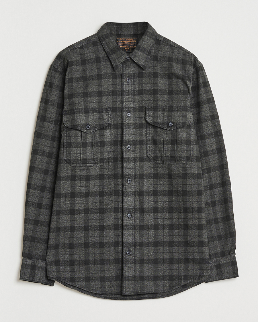 Men | Shirts | Filson | Checked Alaskan Guide Shirt Heather Grey