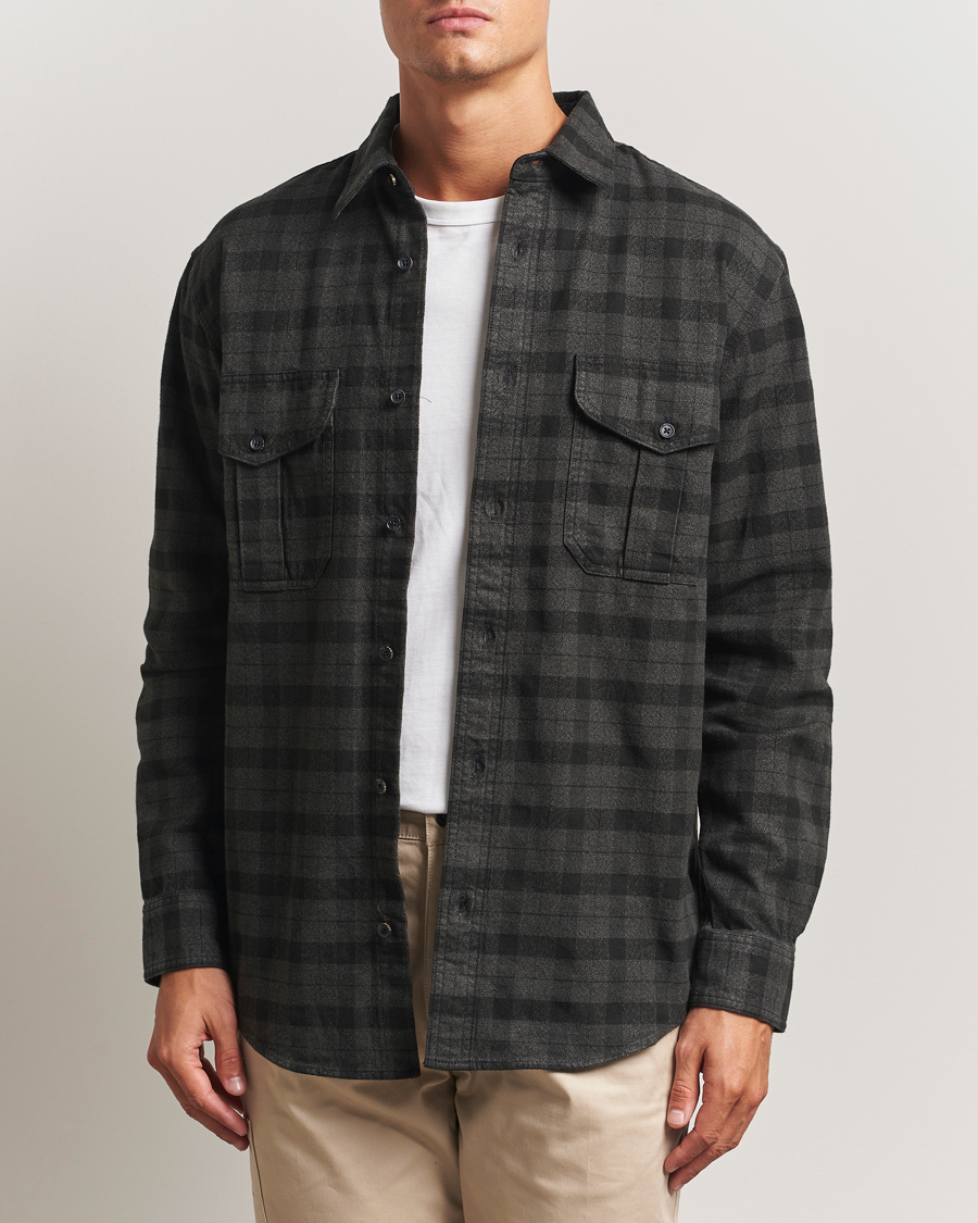 Men | Shirts | Filson | Checked Alaskan Guide Shirt Heather Grey