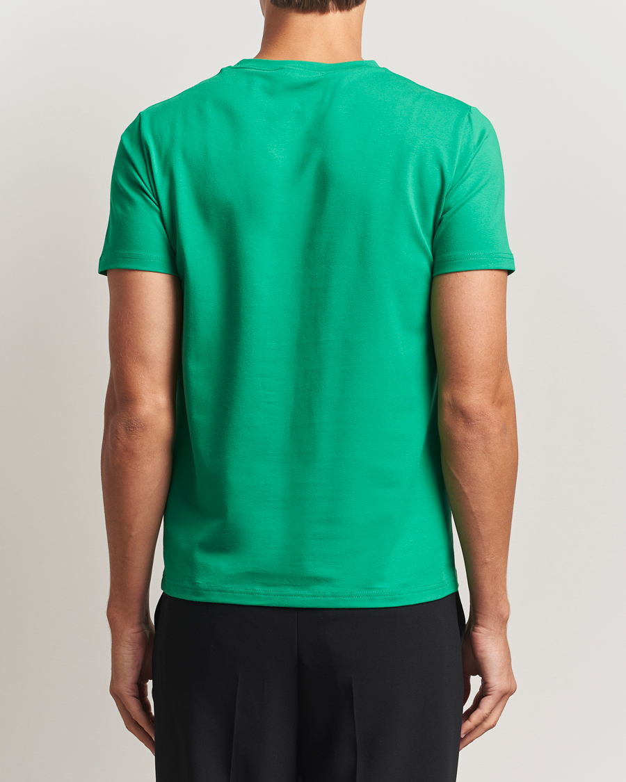 Men | T-Shirts | Filippa K | Soft Lycra T-Shirt Apple Green