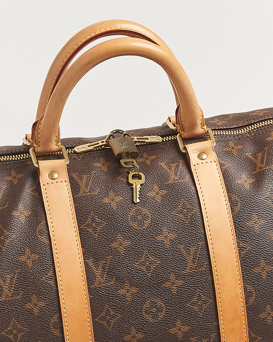 Men | Pre-Owned & Vintage Bags | Louis Vuitton Pre-Owned | Keepall 50 Monogram