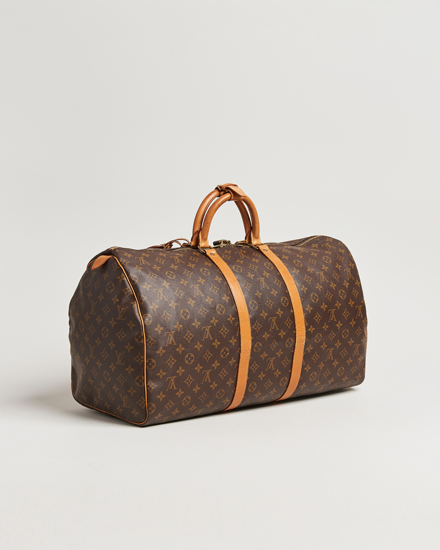Men | Pre-Owned & Vintage Bags | Louis Vuitton Pre-Owned | Keepall 55 Monogram