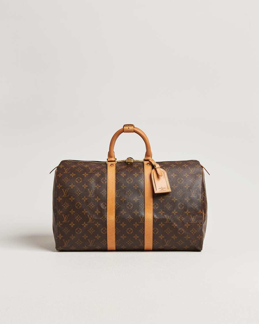 Men | Pre-Owned & Vintage Bags | Louis Vuitton Pre-Owned | Keepall 45 Monogram