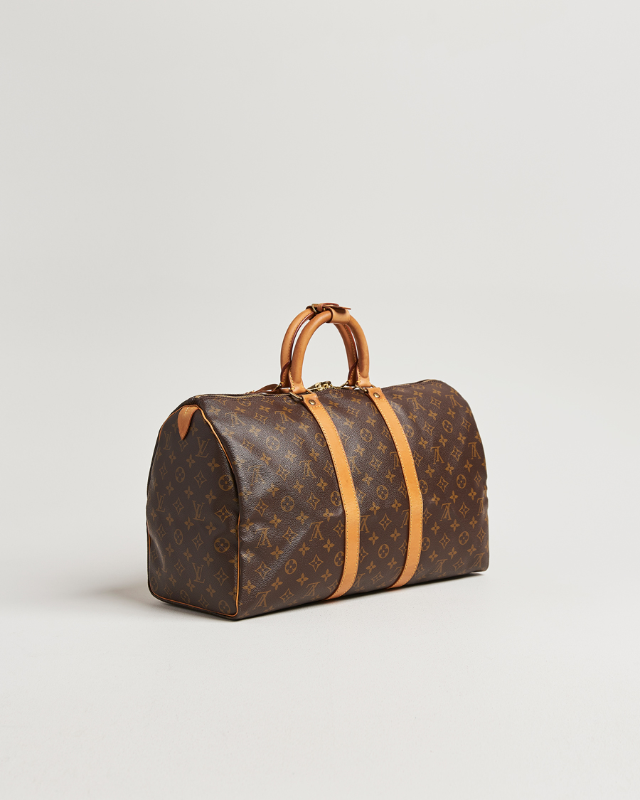 Men | Pre-Owned & Vintage Bags | Louis Vuitton Pre-Owned | Keepall 45 Monogram
