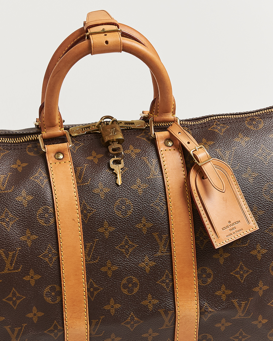 Men | Pre-Owned & Vintage Bags | Louis Vuitton Pre-Owned | Keepall 45 Monogram