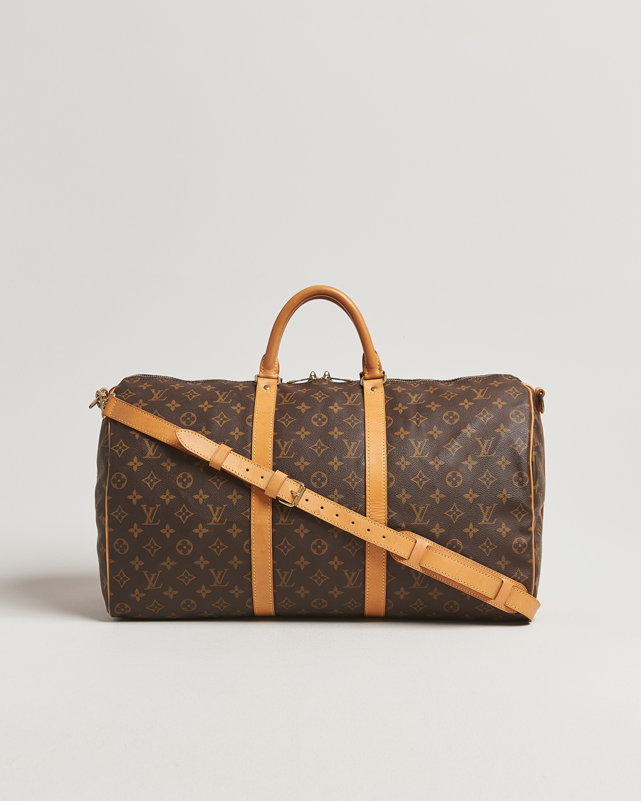 Men | Pre-Owned & Vintage Bags | Louis Vuitton Pre-Owned | Keepall Bandoulière 50 Monogram