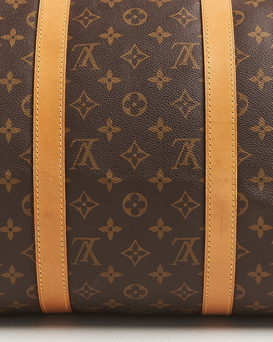 Men | Pre-Owned & Vintage Bags | Louis Vuitton Pre-Owned | Keepall Bandoulière 50 Monogram