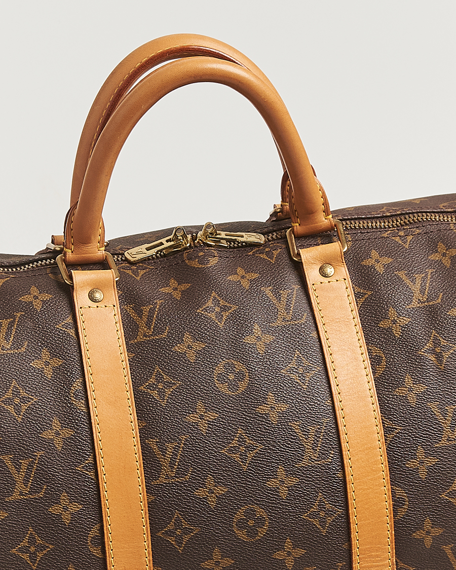 Men | Pre-Owned & Vintage Bags | Louis Vuitton Pre-Owned | Keepall Bandoulière 50 Monogram