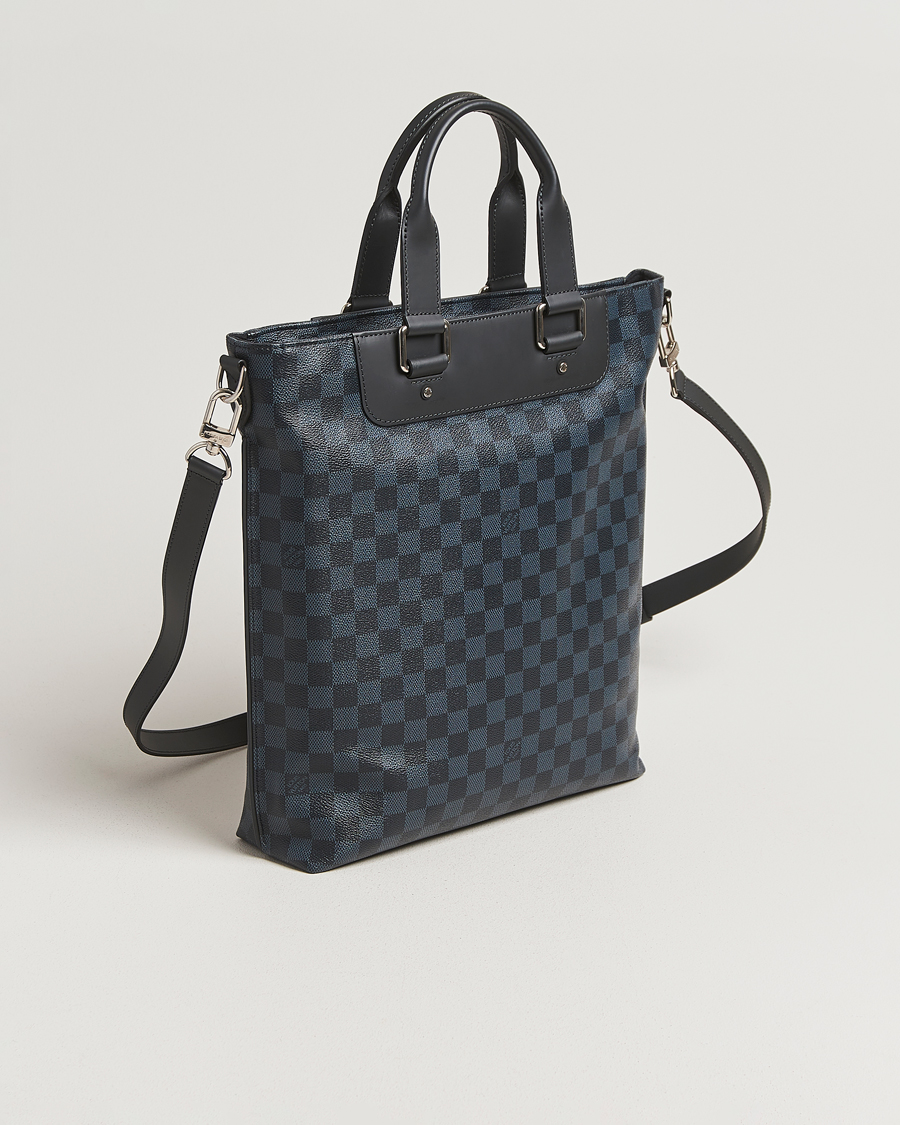 Men | Pre-Owned & Vintage Bags | Louis Vuitton Pre-Owned | Cabajour Bag Damier Cobalt