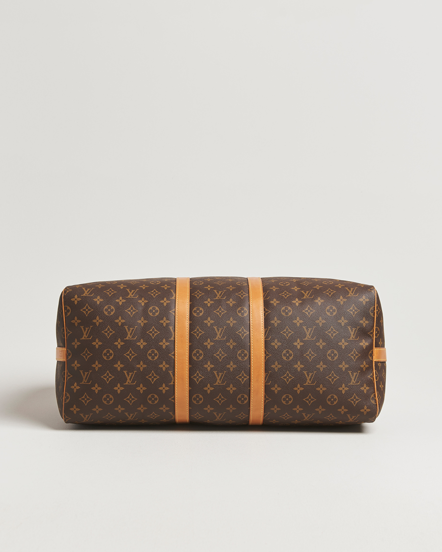 Men | Pre-Owned & Vintage Bags | Louis Vuitton Pre-Owned | Keepall Bandoulière 55 Monogram