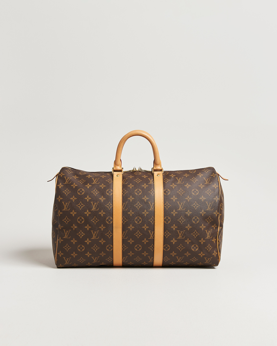 Men | Pre-Owned & Vintage Bags | Louis Vuitton Pre-Owned | Keepall 45 Monogram