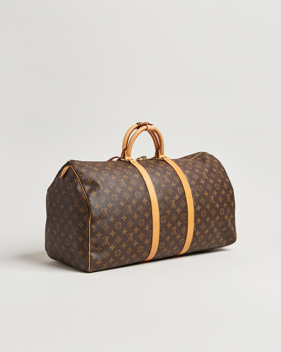 Men | Pre-Owned & Vintage Bags | Louis Vuitton Pre-Owned | Keepall 55 Monogram