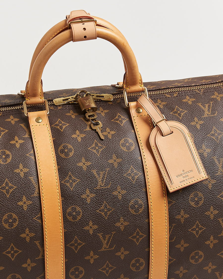 Men | Pre-Owned & Vintage Bags | Louis Vuitton Pre-Owned | Keepall 55 Monogram