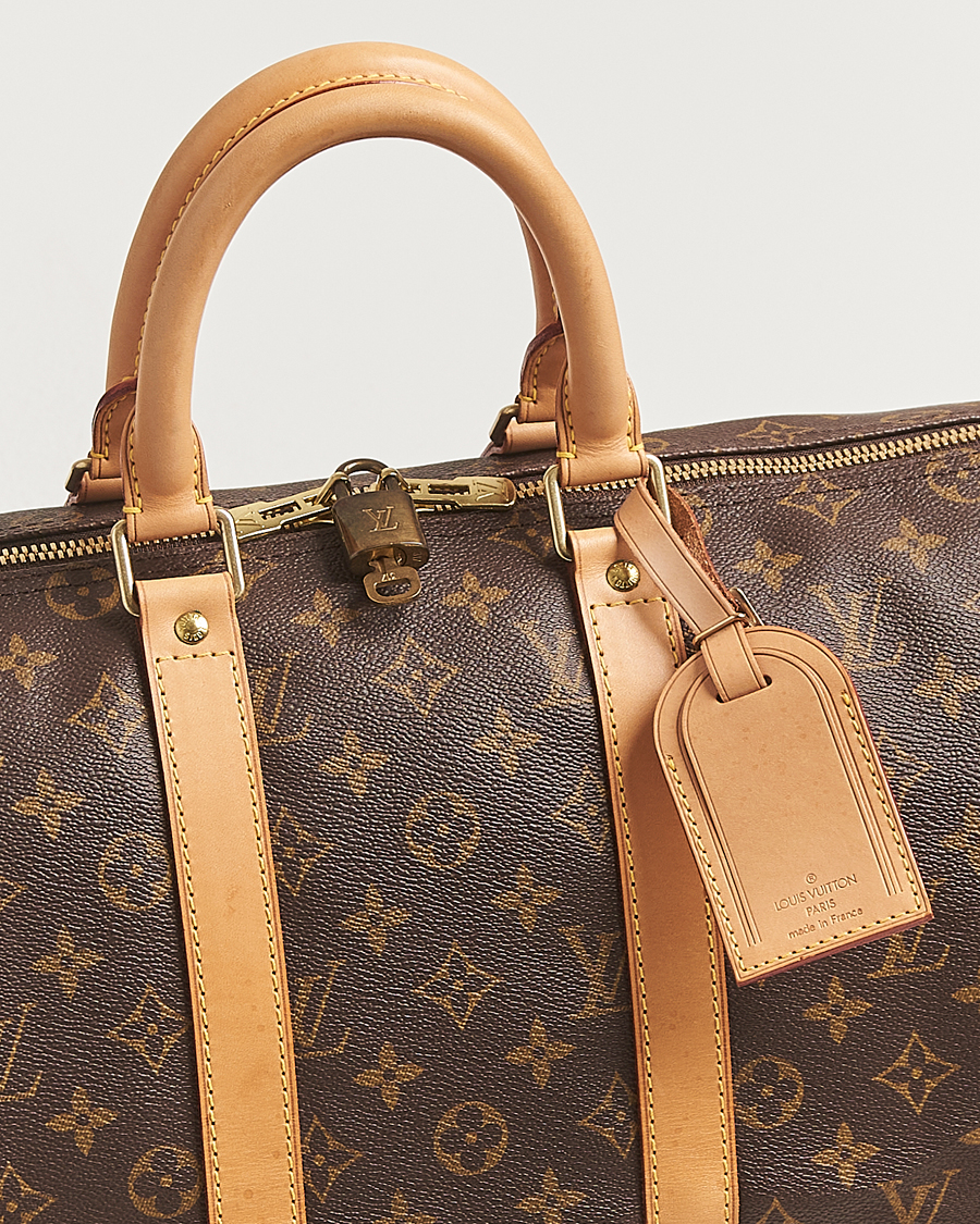 Men | Pre-Owned & Vintage Bags | Louis Vuitton Pre-Owned | Keepall 45 Monogram