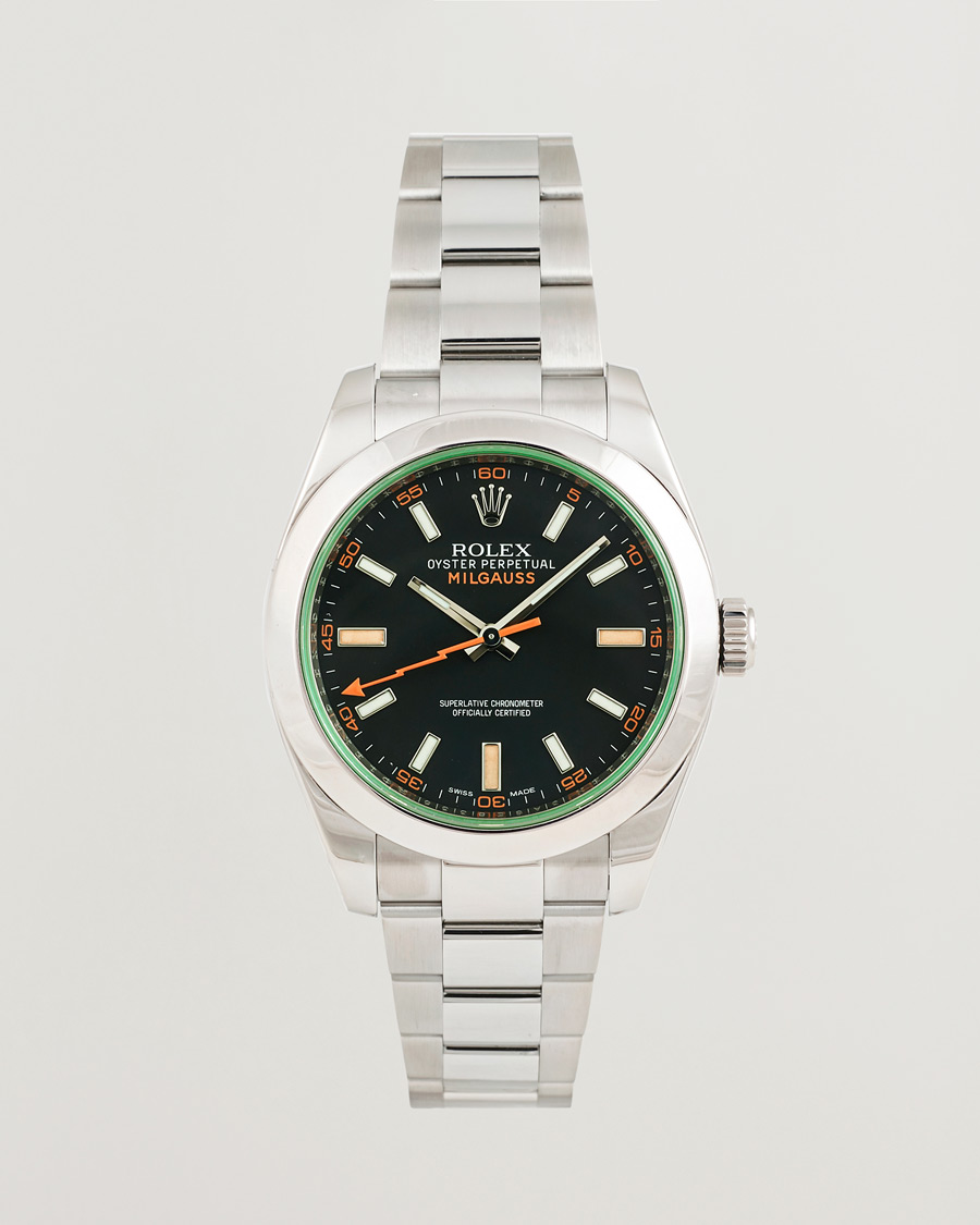 Men | Rolex Pre-Owned Milgauss | Rolex Pre-Owned | Milgauss