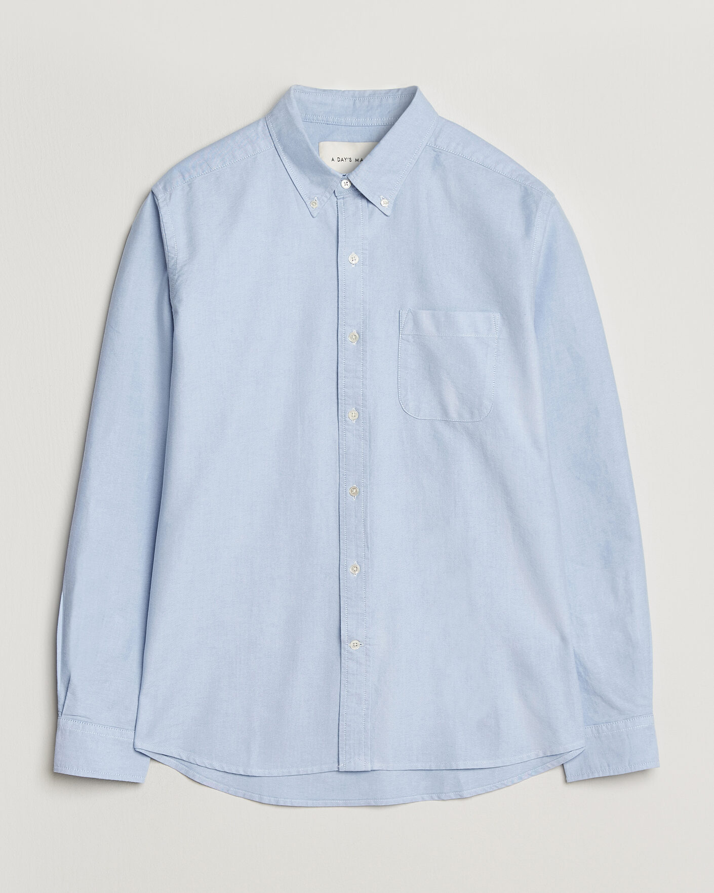 Men | Shirts | A Day's March | Classic Oxford Shirt Light Blue