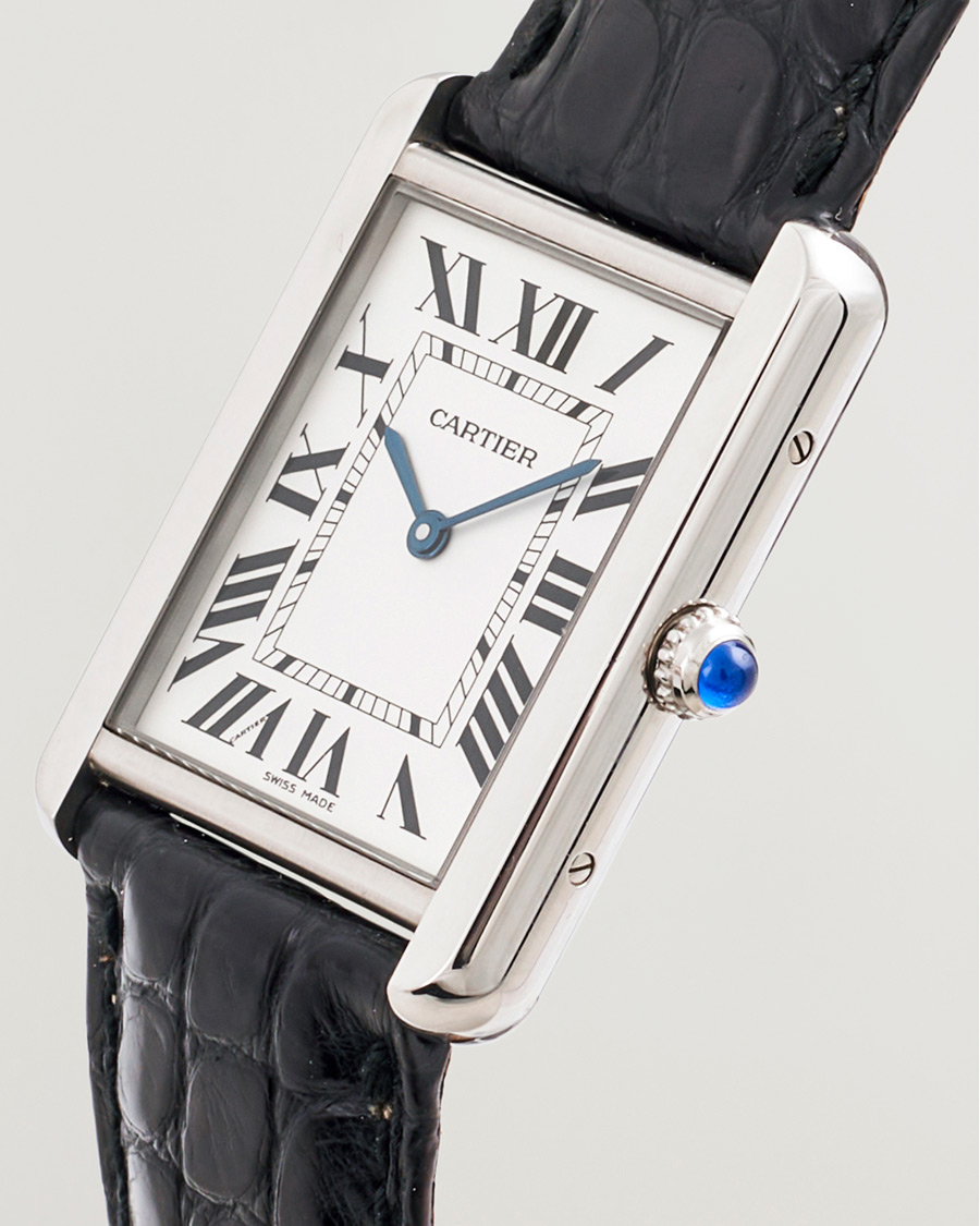 Men | Pre-Owned & Vintage Watches | Cartier Pre-Owned | Tank solo