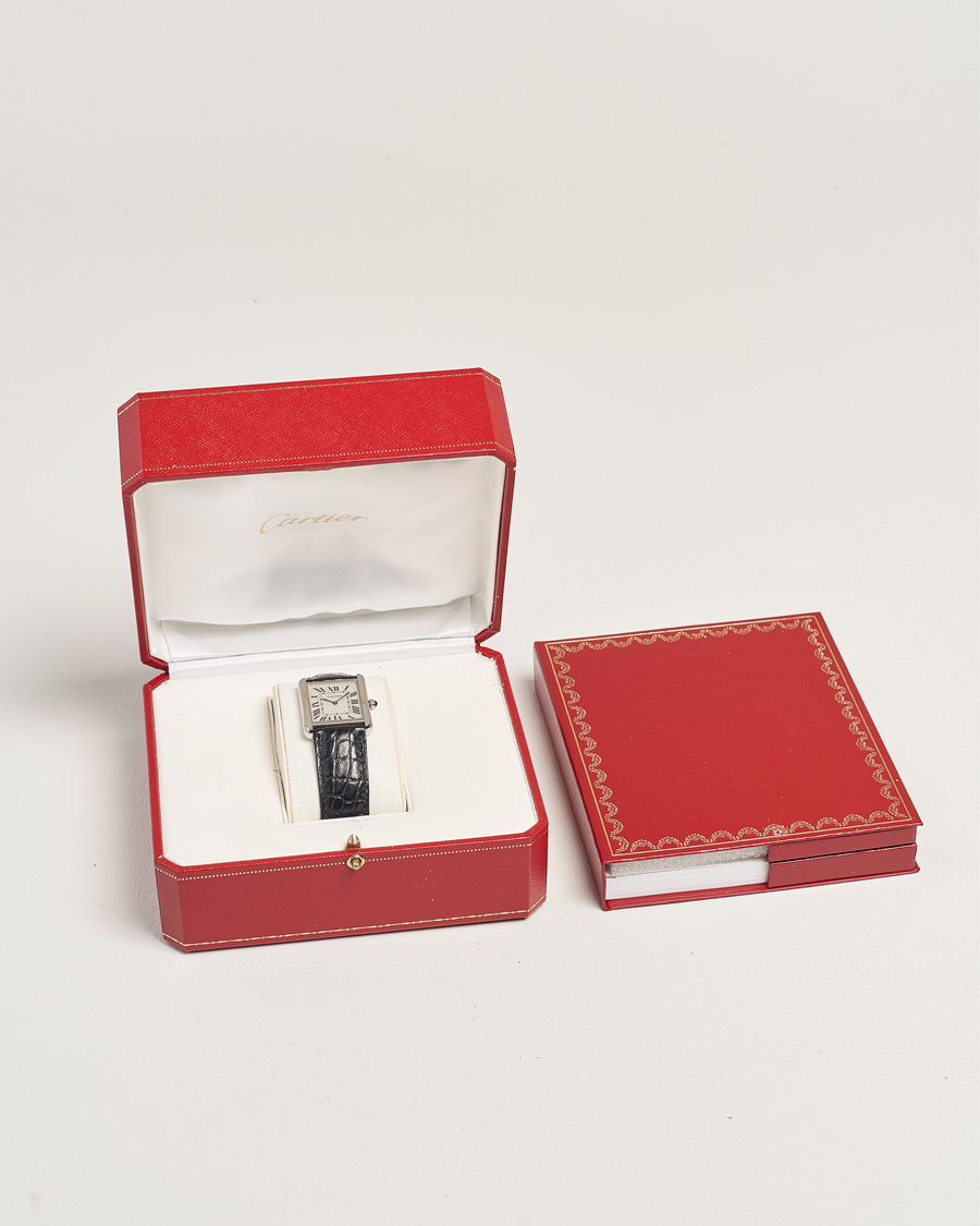 Men | Pre-Owned & Vintage Watches | Cartier Pre-Owned | Tank solo