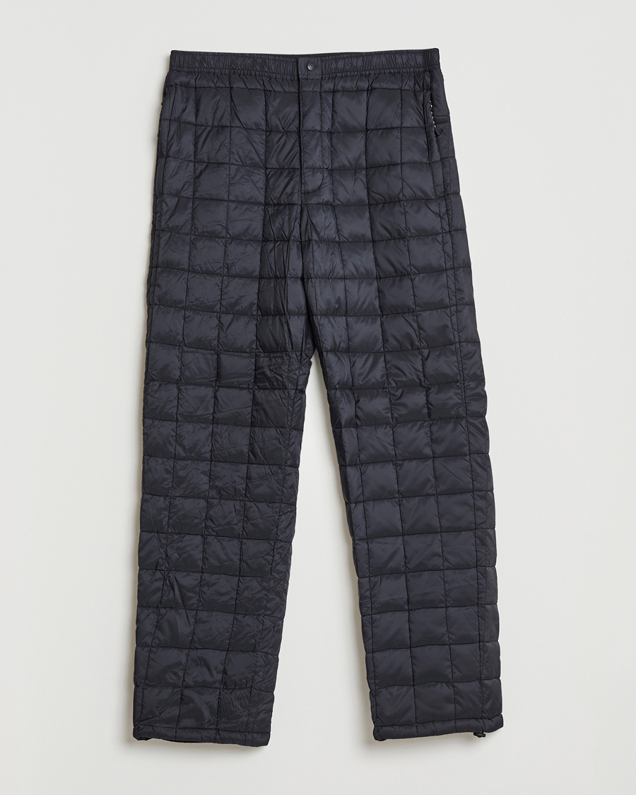 Men | Trousers | TAION | Mountain Down Pants Black