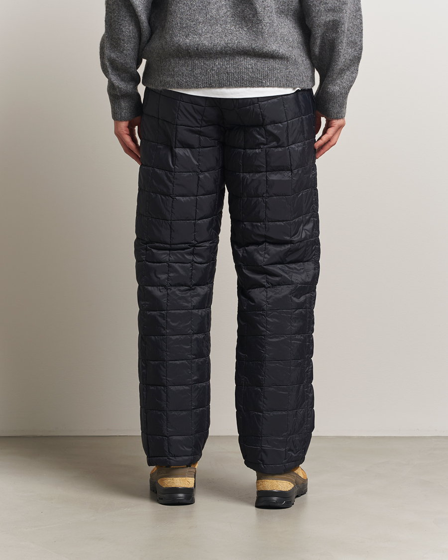 Men | Trousers | TAION | Mountain Down Pants Black