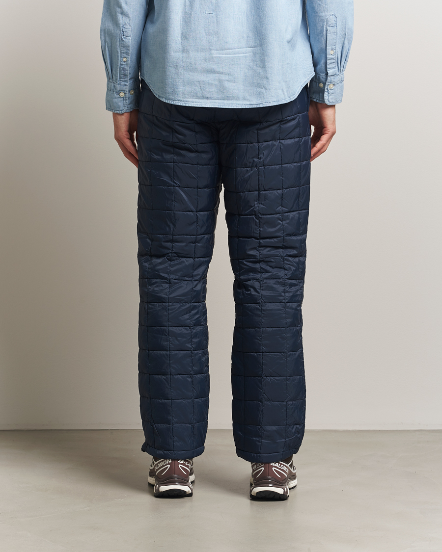 Men | Trousers | TAION | Mountain Down Pants Navy