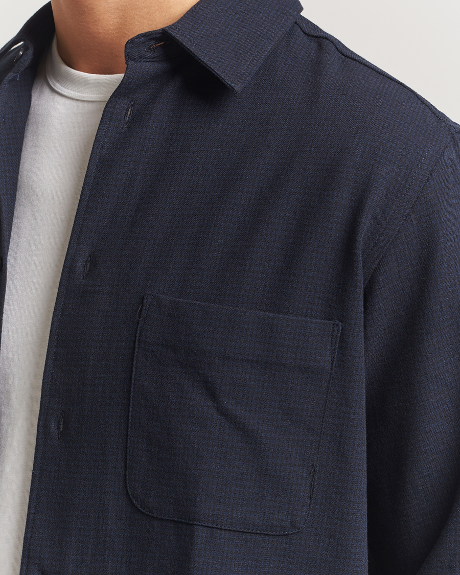 Men | Shirts | Samsøe Samsøe | Damon Overshirt Salute Navy