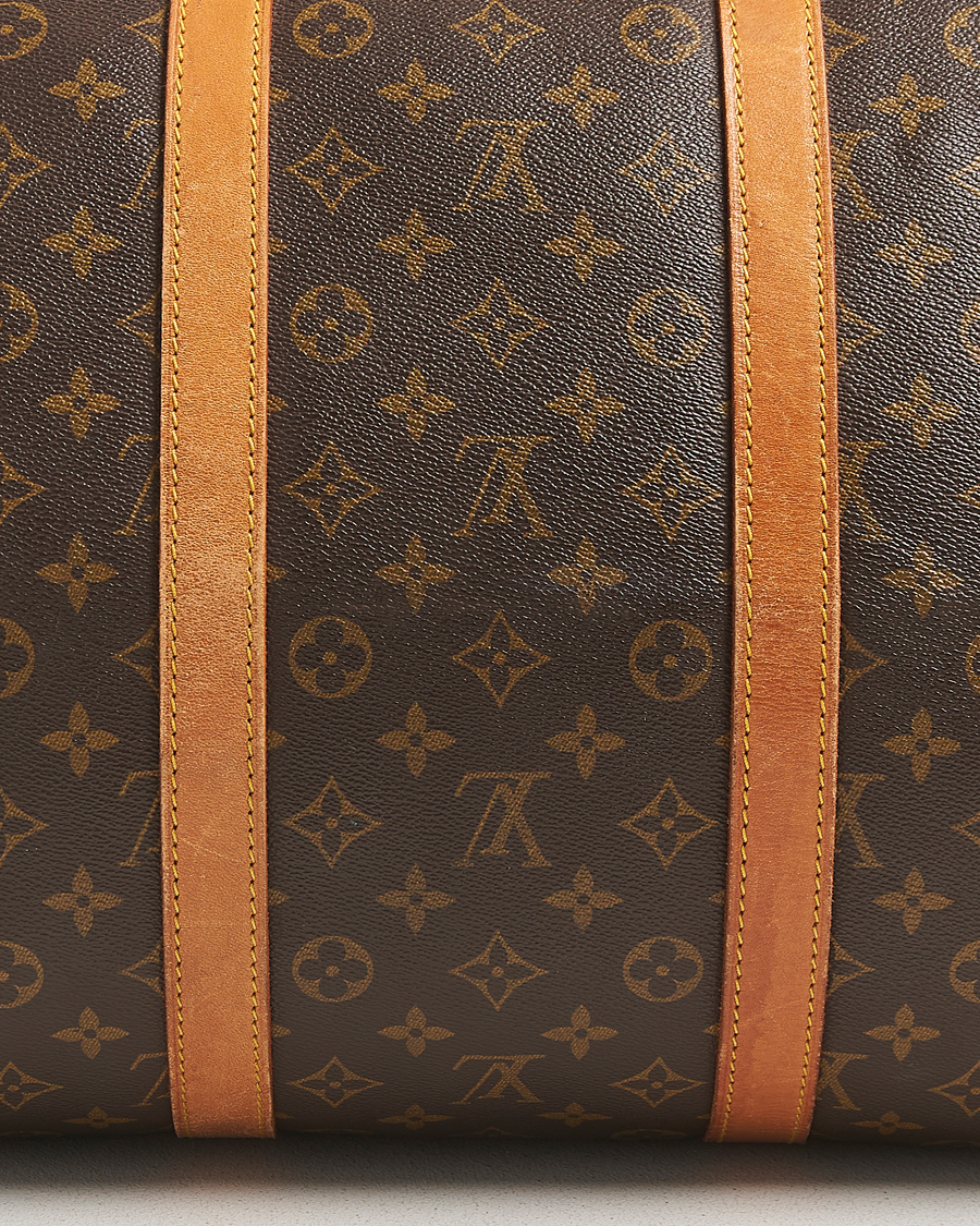 Men | Pre-Owned & Vintage Bags | Louis Vuitton Pre-Owned | Keepall 55 Monogram