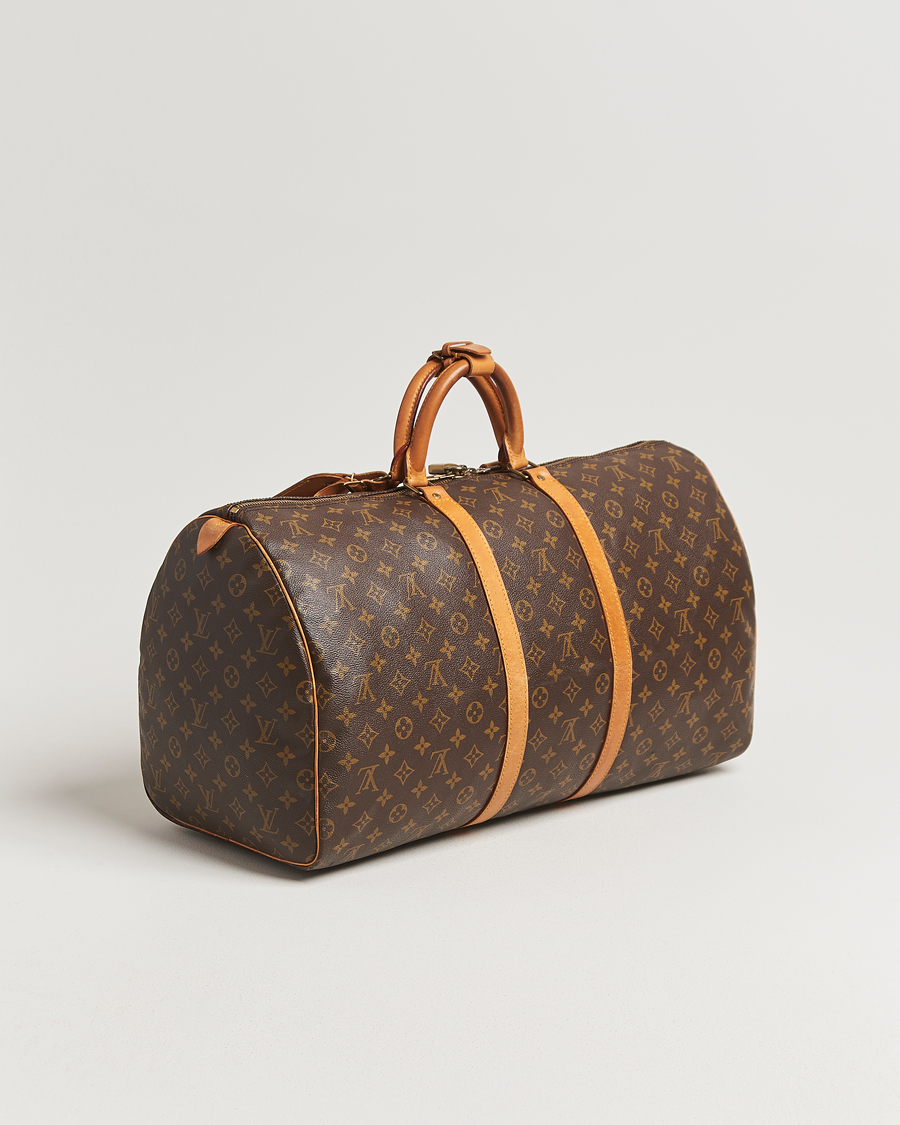 Men | Pre-Owned & Vintage Bags | Louis Vuitton Pre-Owned | Keepall 55 Monogram