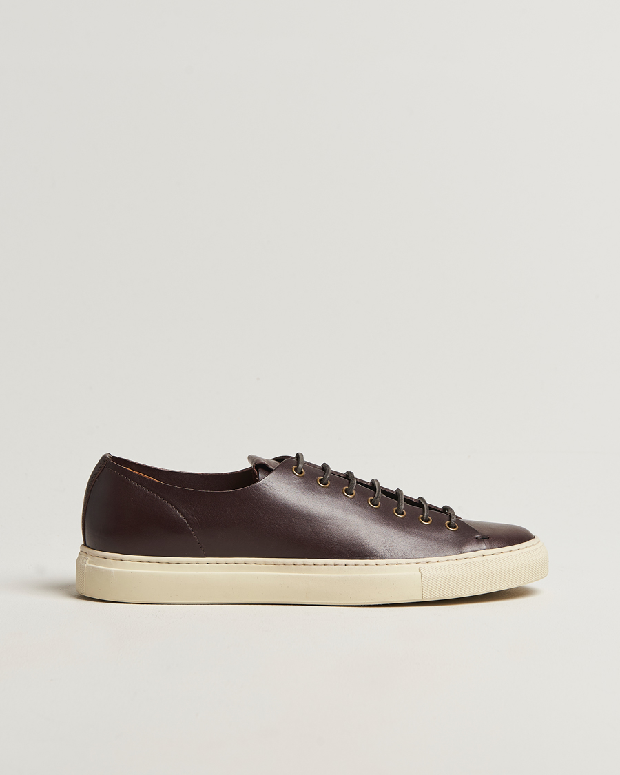 Men | Sneakers | Buttero | Tanino Leather Sneaker Dark Brown