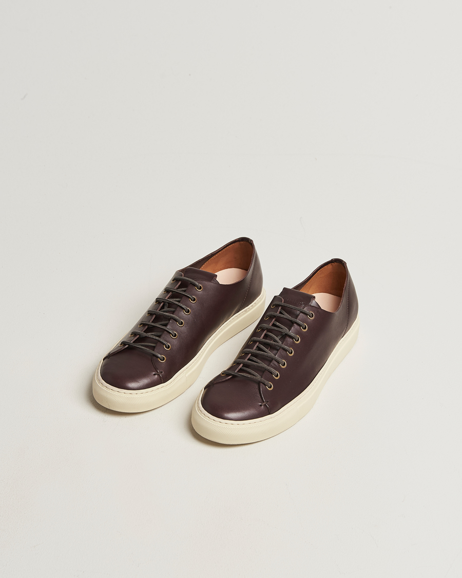 Men | Sneakers | Buttero | Tanino Leather Sneaker Dark Brown