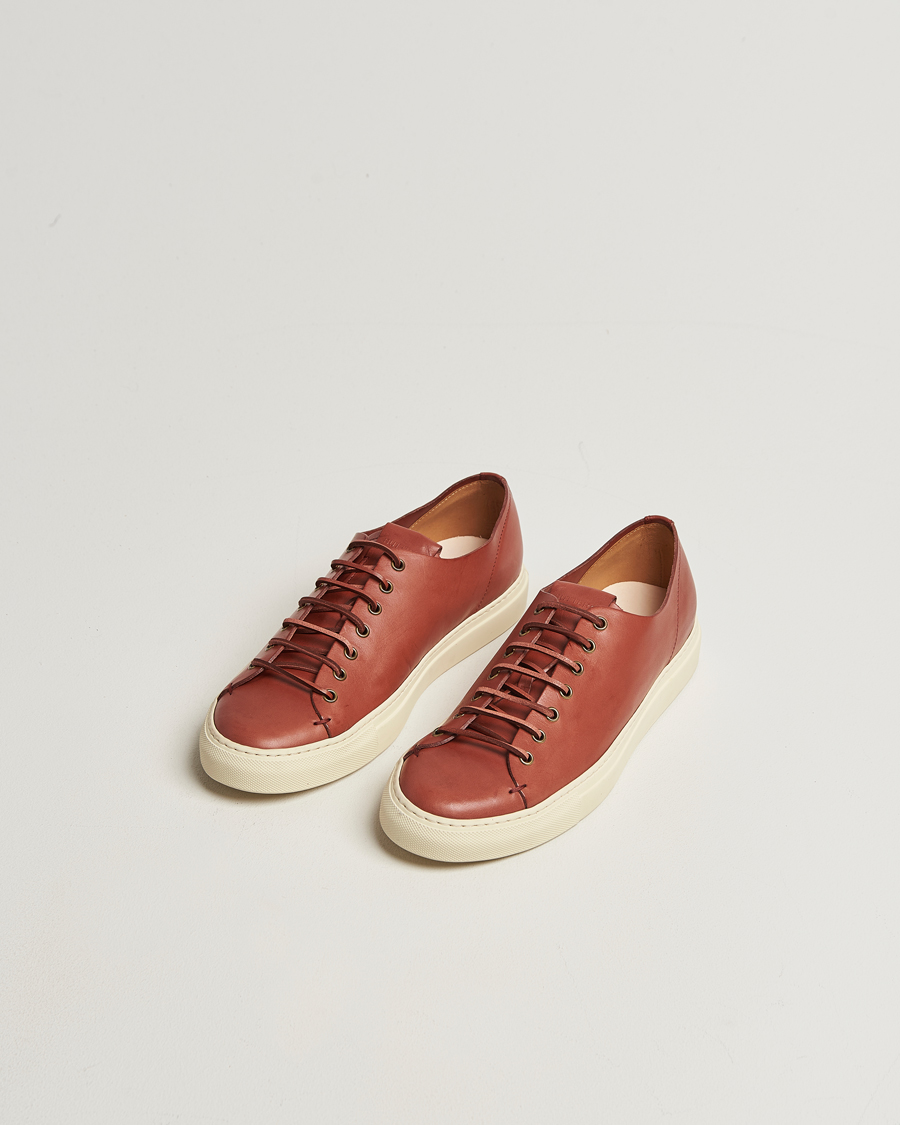 Men | Sneakers | Buttero | Tanino Leather Sneaker Cognac