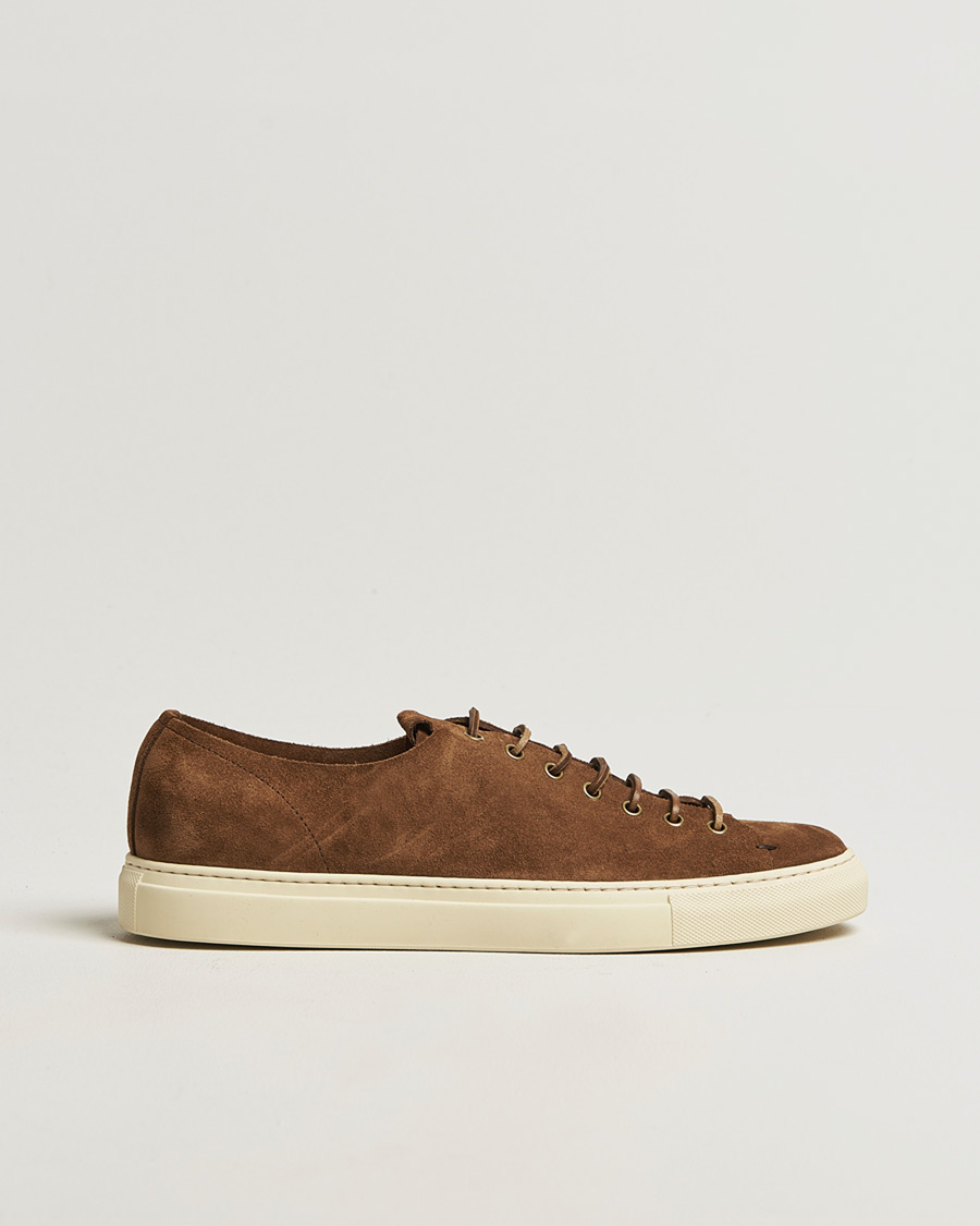 Men | Sneakers | Buttero | Tanino Suede Sneaker Dark Brown