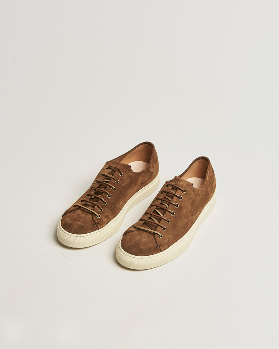 Men | Sneakers | Buttero | Tanino Suede Sneaker Dark Brown