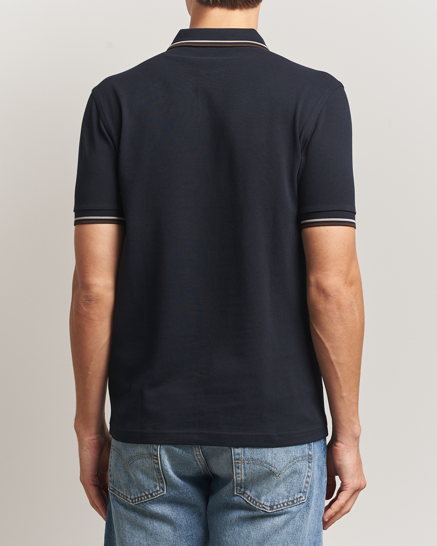 Men | Polo Shirts | Fred Perry | Twin Tipped Shirt Navy