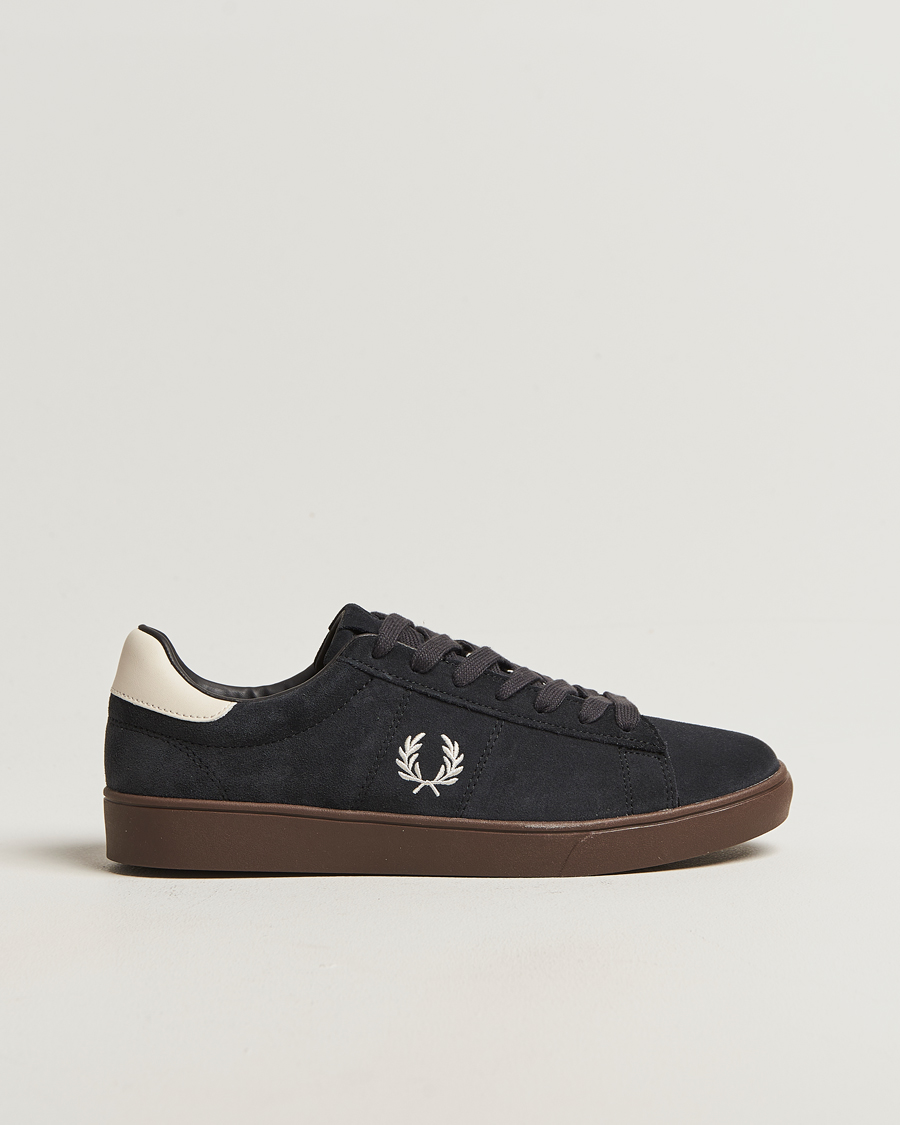 Men | Sneakers | Fred Perry | Spencer Suede Sneaker Anchor Grey